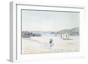 Langland Bay, 1897-Alfred Sisley-Framed Giclee Print