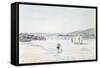 Langland Bay, 1897-Alfred Sisley-Framed Stretched Canvas