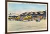 Langley Field, Virginia - View of Planes Getting Serviced-Lantern Press-Framed Art Print