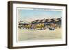 Langley Field, Virginia - View of Planes Getting Serviced-Lantern Press-Framed Art Print