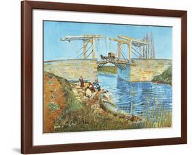 Langlois Bridge, 1888-Vincent van Gogh-Framed Giclee Print