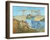 Langlois Bridge, 1888-Vincent van Gogh-Framed Giclee Print