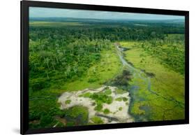 Lango Bai. Odzala-Kokoua National Park. Congo-Roger De La Harpe-Framed Photographic Print