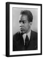 Langston Hughes, African American Poet, Novelist, Playwright, and Journalist, Ca. 1930-null-Framed Premium Photographic Print