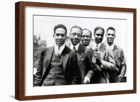 Langston Hughes and Friends, 1924-Science Source-Framed Giclee Print