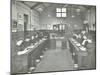 Language Lesson on Daffodils at Oak Lodge School for Deaf Girls, London, 1908-null-Mounted Premium Photographic Print