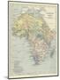 Language Map of Africa-null-Mounted Giclee Print