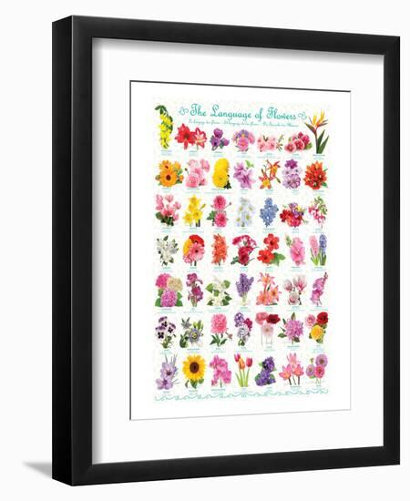 Language of Flowers-null-Framed Art Print