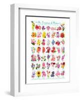 Language of Flowers-null-Framed Art Print