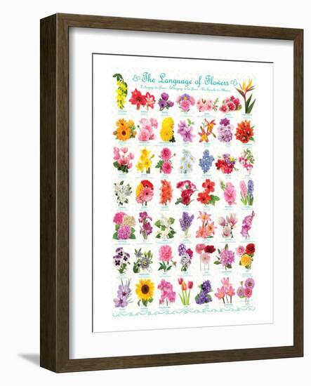 Language of Flowers-null-Framed Art Print