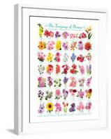 Language of Flowers-null-Framed Art Print