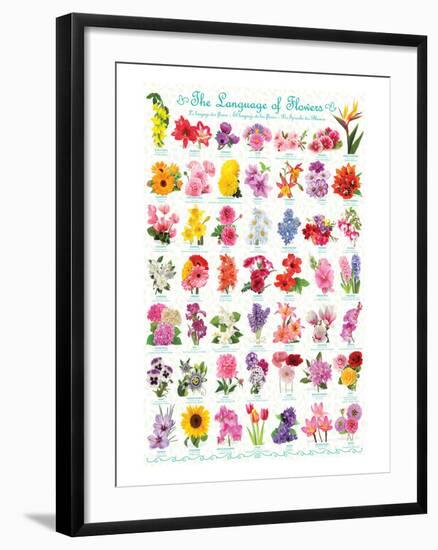 Language of Flowers-null-Framed Art Print