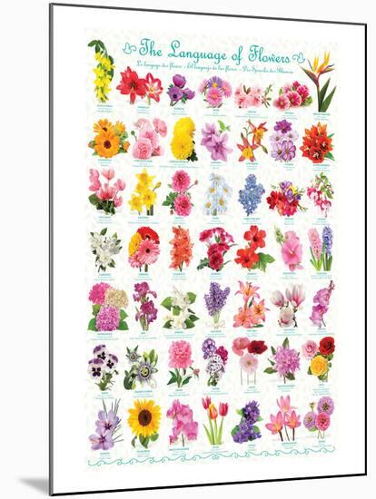 Language of Flowers-null-Mounted Art Print