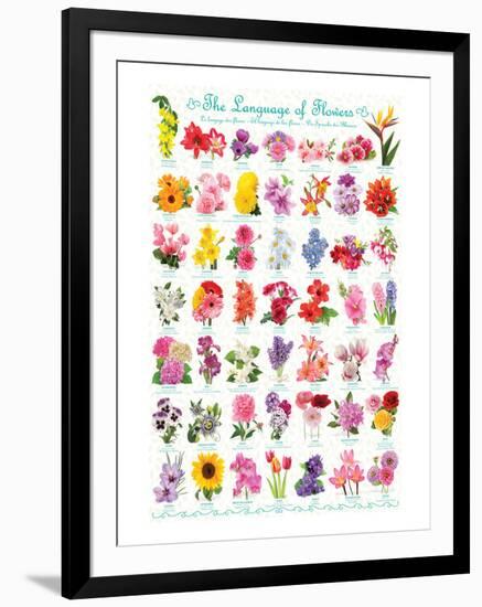Language of Flowers-null-Framed Art Print