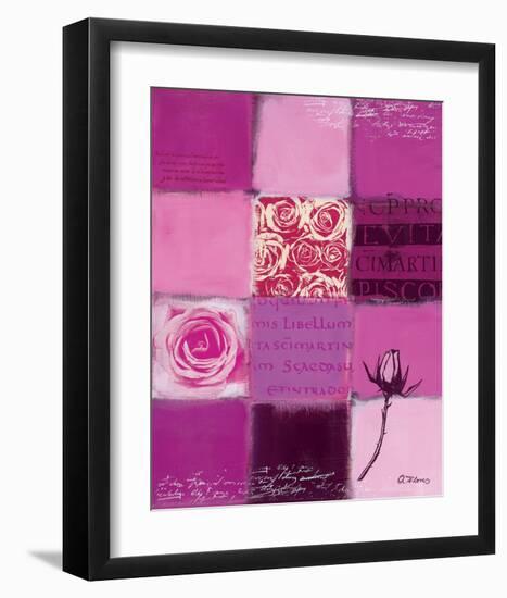 Language of Flowers-Anna Flores-Framed Art Print