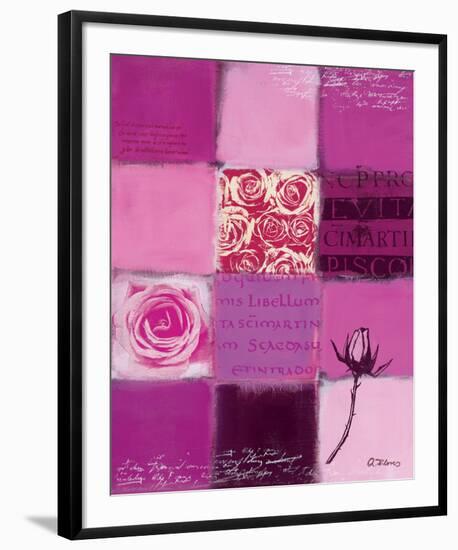 Language of Flowers-Anna Flores-Framed Art Print