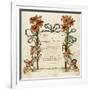 Language of Flowers-Kate Greenaway-Framed Art Print