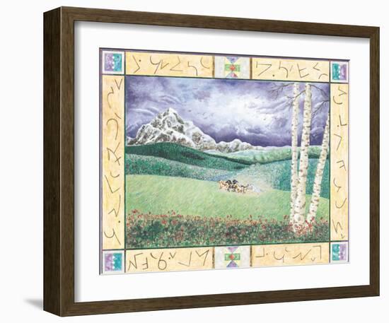 Language of the Land-Christina Barnes-Framed Art Print