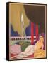 Languid Harem Girl-null-Framed Stretched Canvas