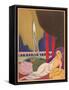Languid Harem Girl-null-Framed Stretched Canvas