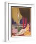 Languid Harem Girl-null-Framed Art Print