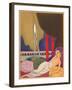 Languid Harem Girl-null-Framed Art Print