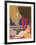 Languid Harem Girl-null-Framed Art Print