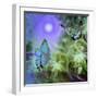 Languid Journeys Blue-Mindy Sommers-Framed Giclee Print