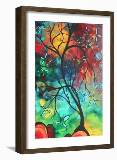 Languishing In The Breeze Landscape-Megan Aroon Duncanson-Framed Art Print