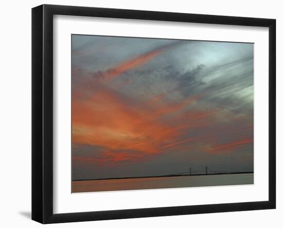 Lanier Bridge-J.D. Mcfarlan-Framed Photographic Print