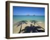 Lanikai Beach, Oahu, Hawaii, Hawaiian Islands, USA-null-Framed Photographic Print