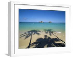 Lanikai Beach, Oahu, Hawaii, Hawaiian Islands, USA-null-Framed Photographic Print