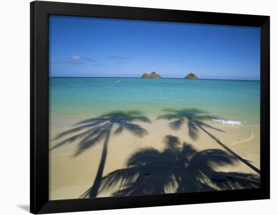 Lanikai Beach, Oahu, Hawaii, Hawaiian Islands, USA-null-Framed Photographic Print