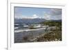 Lanin volcano and Lago Huechulafquen, Lanin National Park, near Junin de los Andes, The Lake Distri-Stuart Black-Framed Photographic Print