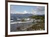 Lanin volcano and Lago Huechulafquen, Lanin National Park, near Junin de los Andes, The Lake Distri-Stuart Black-Framed Photographic Print