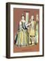 Lanise Marie Von Bourbon, 18th Century-Richard Brown-Framed Art Print