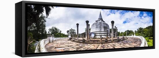 Lankarama Dagoba, Anuradhapura, UNESCO World Heritage Site, Sri Lanka, Asia-Matthew Williams-Ellis-Framed Stretched Canvas