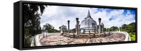 Lankarama Dagoba, Anuradhapura, UNESCO World Heritage Site, Sri Lanka, Asia-Matthew Williams-Ellis-Framed Stretched Canvas