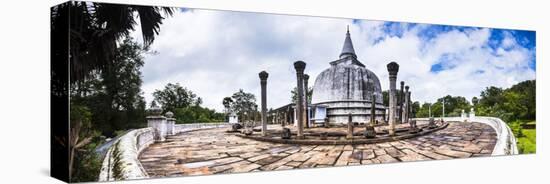 Lankarama Dagoba, Anuradhapura, UNESCO World Heritage Site, Sri Lanka, Asia-Matthew Williams-Ellis-Stretched Canvas