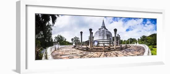 Lankarama Dagoba, Anuradhapura, UNESCO World Heritage Site, Sri Lanka, Asia-Matthew Williams-Ellis-Framed Photographic Print