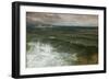 Lannacombe Bay, Start Point in the Distance (Oil on Board)-George Vicat Cole-Framed Giclee Print