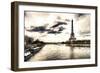 Lanscape Paris Eiffel-Philippe Hugonnard-Framed Premium Giclee Print