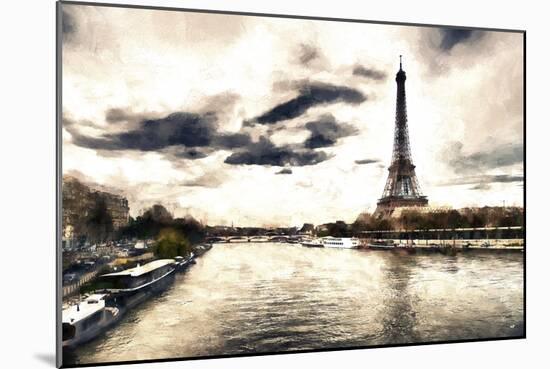 Lanscape Paris Eiffel-Philippe Hugonnard-Mounted Premium Giclee Print