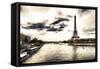 Lanscape Paris Eiffel-Philippe Hugonnard-Framed Stretched Canvas