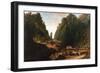 Lanscape with Smugglers-Eugenio Lucas Velázquez-Framed Giclee Print