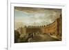 Lansdown Crescent, Bath, 1820-David Cox-Framed Giclee Print