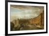 Lansdown Crescent, Bath, 1820-David Cox-Framed Giclee Print