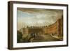 Lansdown Crescent, Bath, 1820-David Cox-Framed Giclee Print