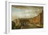 Lansdown Crescent, Bath, 1820-David Cox-Framed Giclee Print