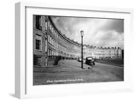 Lansdown Crescent, Bath, 1909-null-Framed Giclee Print